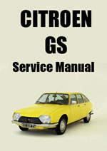Citroen GS Workshop Manual