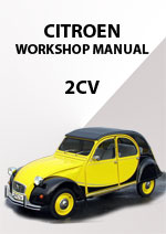 Citroen 2CV 1963-1983 Workshop Repair Manual