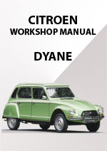 Citroen Dyane 1963-1983 Workshop Repair Manual