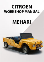 Citroen Mehari 1963-1983 Workshop Repair Manual